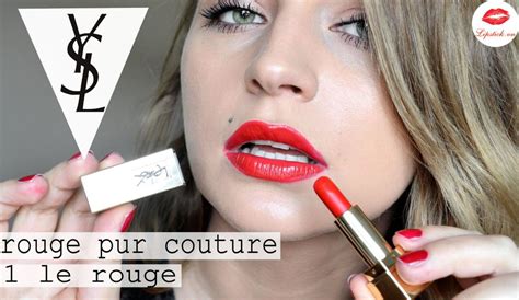 ysl 1 le rouge review